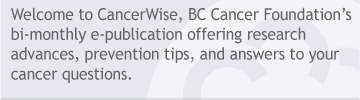 Welcome to CancerWise