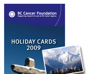 BC Cancer Foundation Holiday Cards
