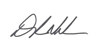 Doug Nelson Signature