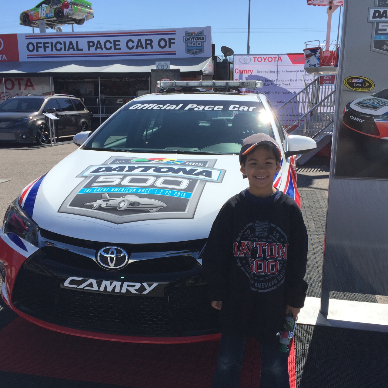 Partners in Discovery | Cristian at Daytona 500