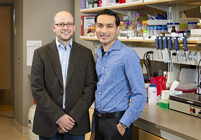 Dr. Christian Steidl and Jay Gunawardana