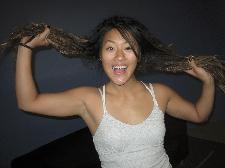 Elfina and her dreadlocks