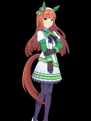 Silence Suzuka from the mobile game Uma Musume Pretty Derby.